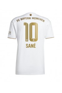 Fotbalové Dres Bayern Munich Leroy Sane #10 Venkovní Oblečení 2022-23 Krátký Rukáv